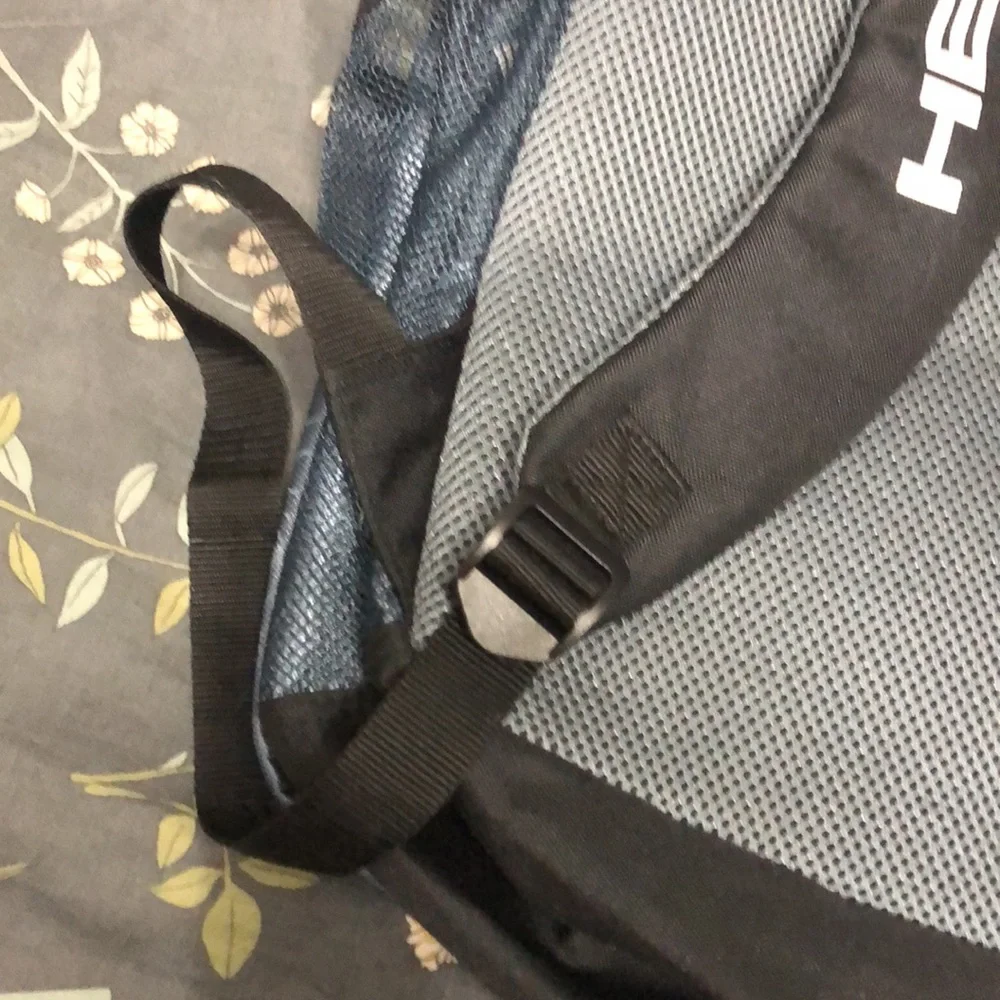 Head Core Performance Classic Large Tennis Racket Backpack Bag in Black and Blue - Picture 6 of 9